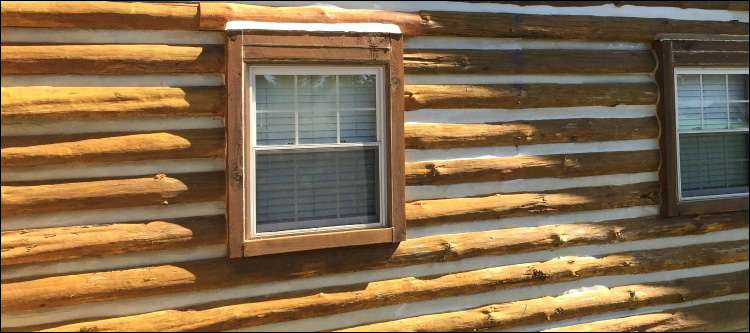 Log Home Whole Log Replacement  Jenkins County, Georgia